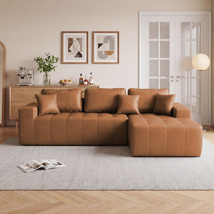 L - Shaped Corner Chaise Sofa Bed