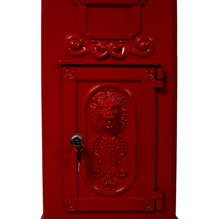 Mailboxs Residential Large-Capacity Letter Box, Rainproof Postbox Statue
