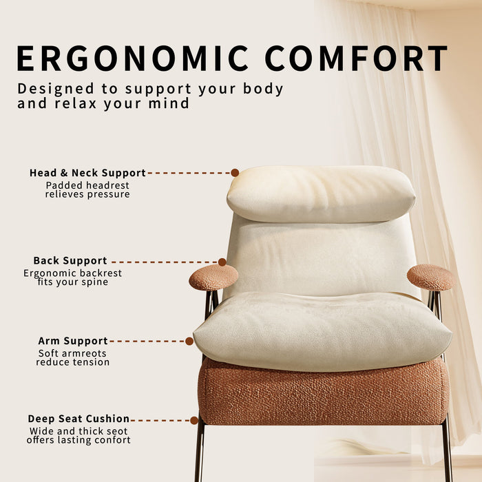 Ergonomic Single Chair