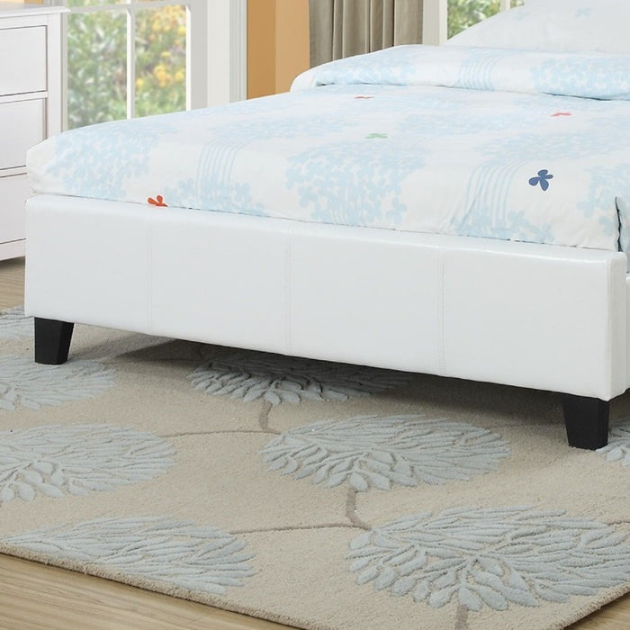 Upholstered Bed With Adjustable Headboard