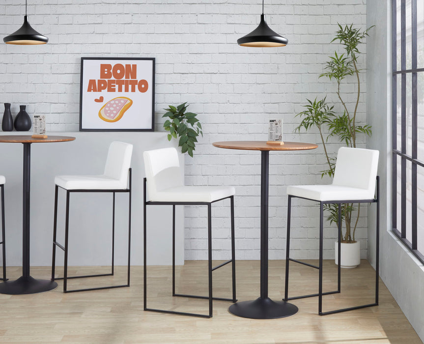 Fuji - Contemporary High Back Barstool Elegant Design