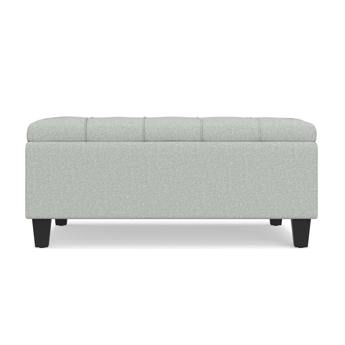 Harrison - Coffee Table Storage Ottoman Lift Top - Stone Gray
