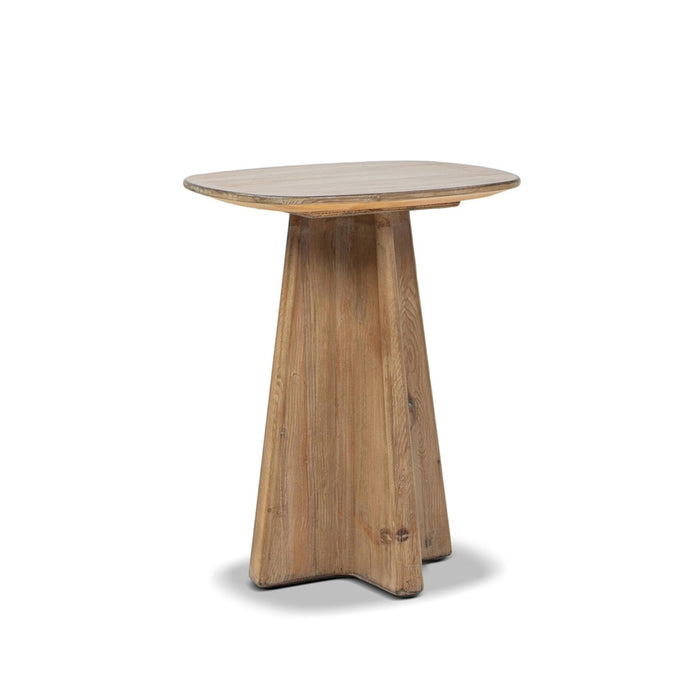 Clarence - Rectangular End Table - Antique Brown
