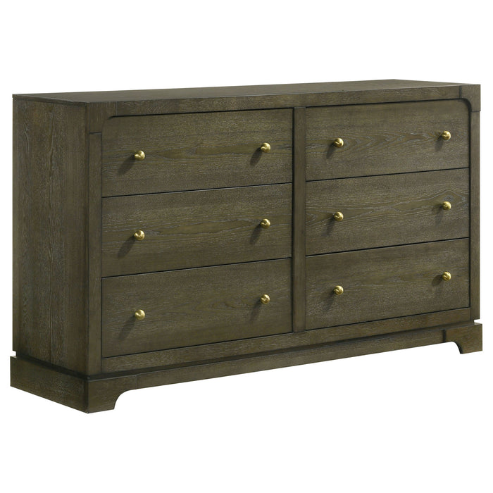 Harbington - Bedroom Set With Upholstered Headboard