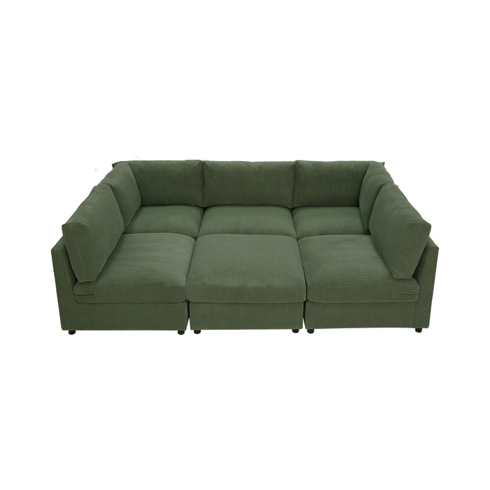 Modern Reversible Modular Sectional