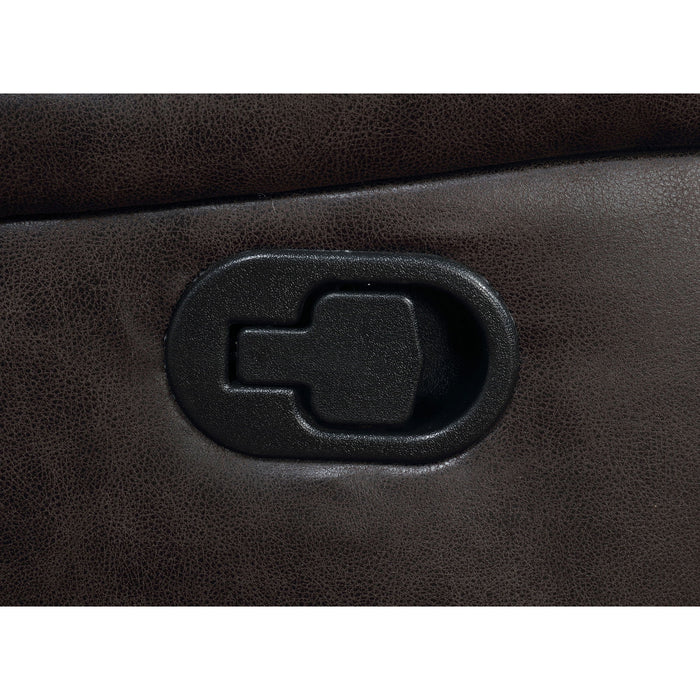 Brazelton - Glider Loveseat With Console