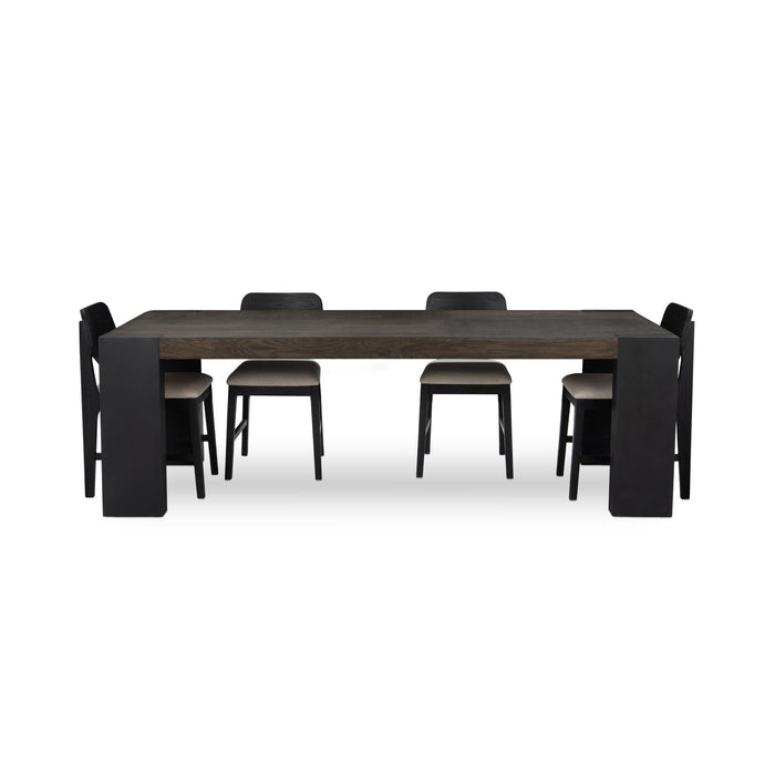 Deaven - Dining Table - Brown
