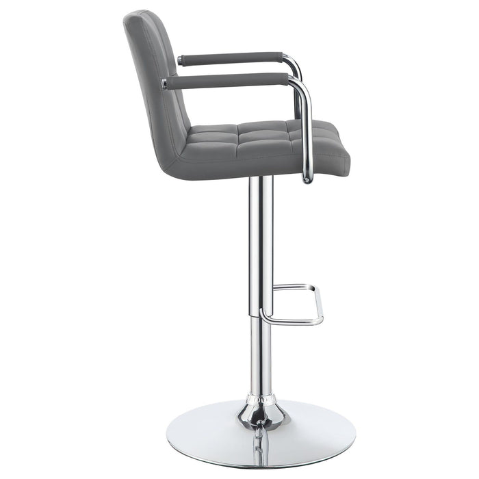 Adjustable Bar Stool With Hydraulic Height Adjustment