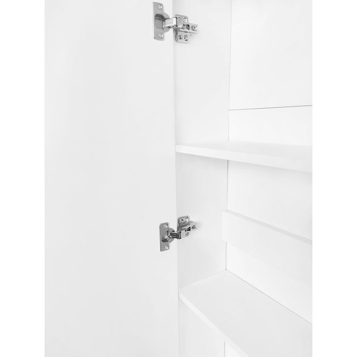 On Trend Multifunctional Tipping Bucket Shoe Cabinet With Storage Shelf & 6 Flip Drawers