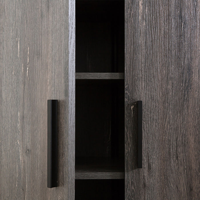 Mia - Farmhouse Shoe Cabinet With 6 Shelves