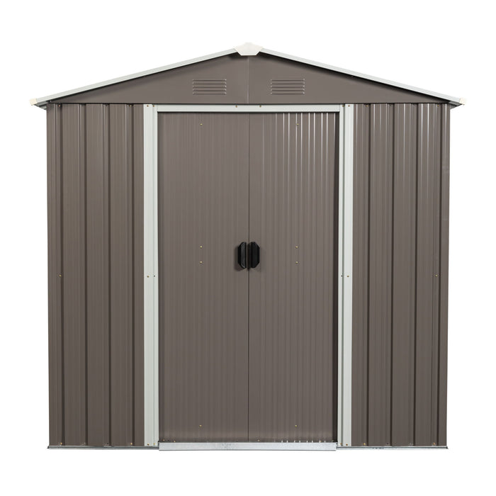 Outdoor Metal Storage Shed
