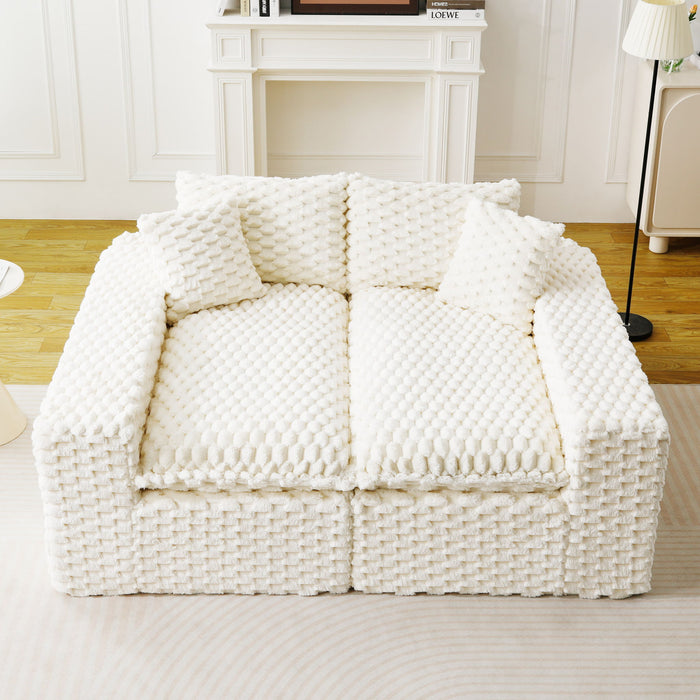Multifunctional Sofa, Side-By-Side Or Facing Each Other