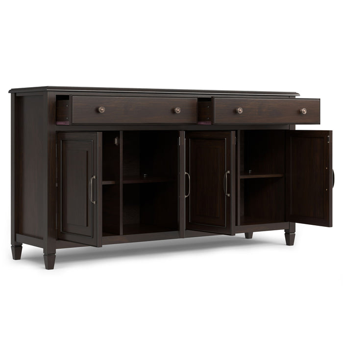 Connaught - Large Sideboard Buffet Storage Cabinet - Brown