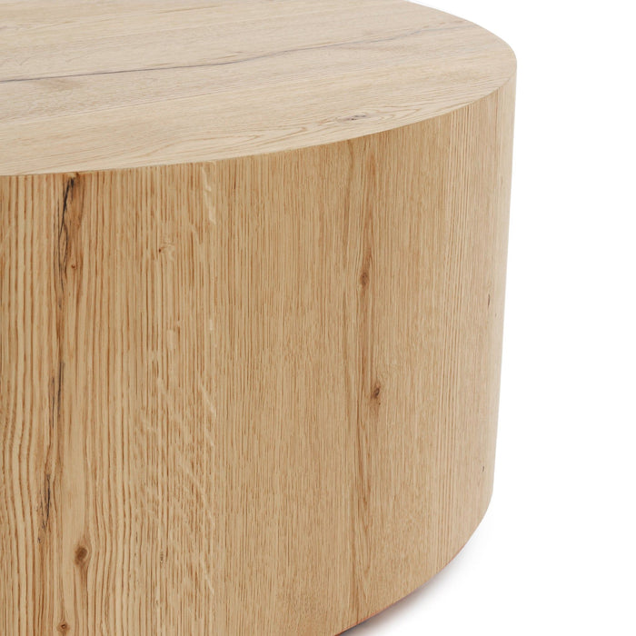 Layne - Round Coffee Table With Casters
