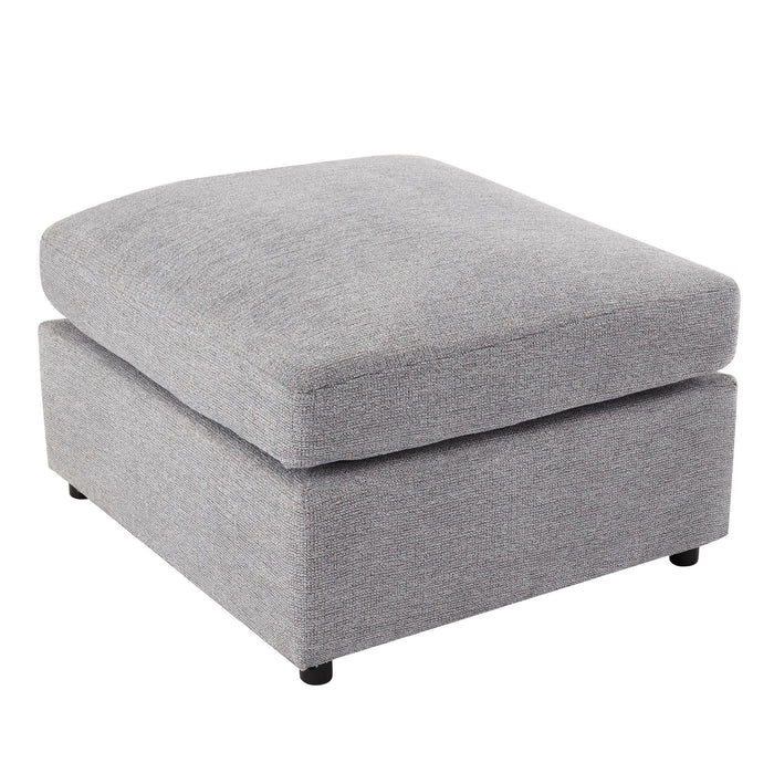 Sectional Sofa Modular U-Shaped With Ottoman & USB Ports