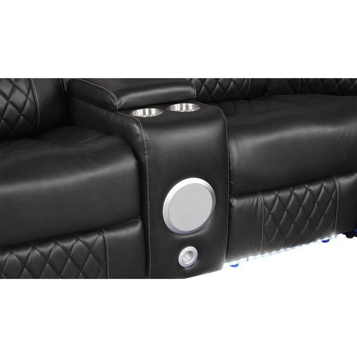 Lacrosse - Power Reclining Sectional Sofa