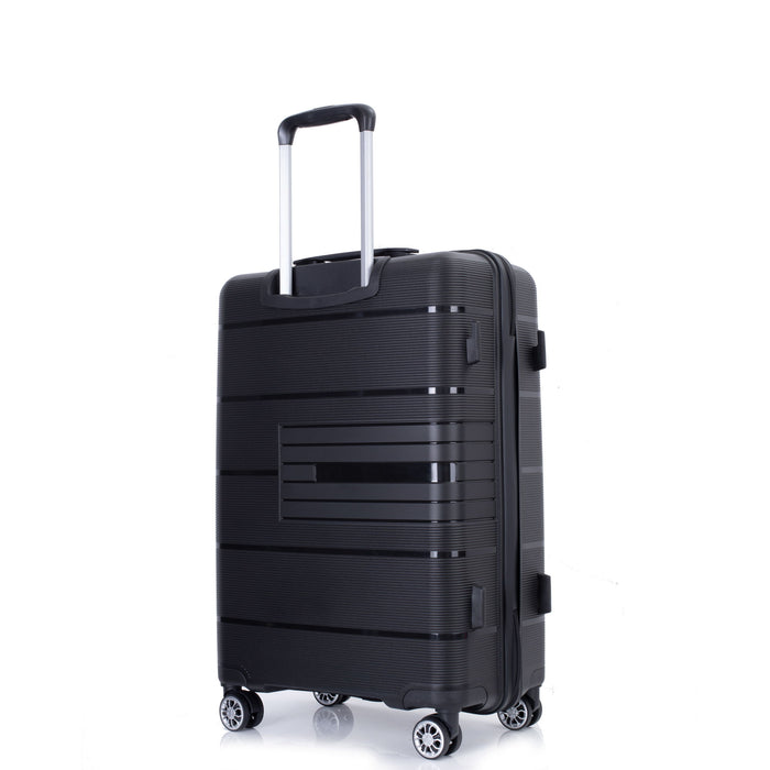 Hardshell Suitcase Double Spinner Wheels Luggage Sets, Lightweight With Tsa Lock, 3 Piece Set