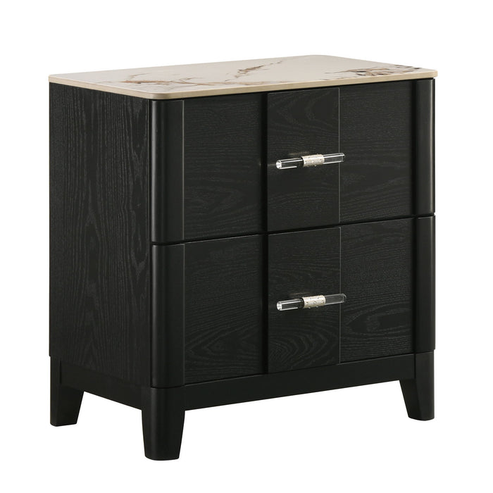 Opel - Nightstand - Black