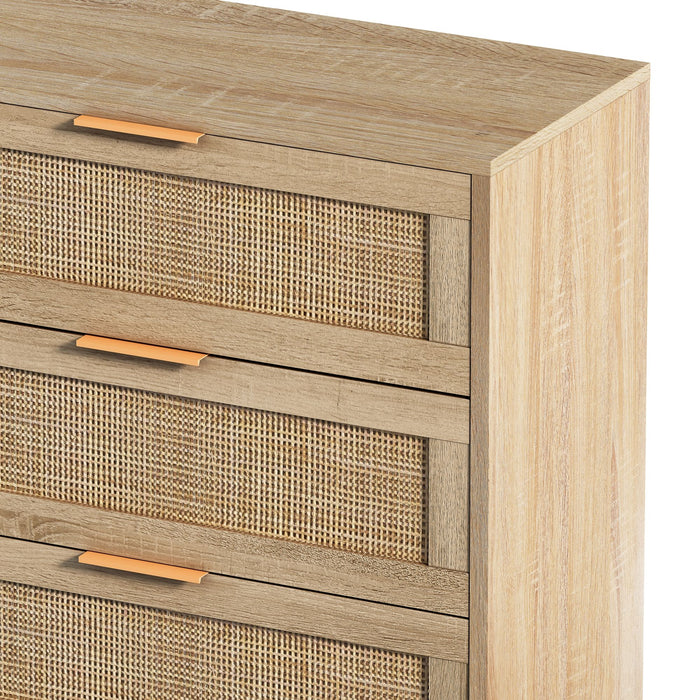 6 Drawer Storage Modern Cabinet For Bedroom