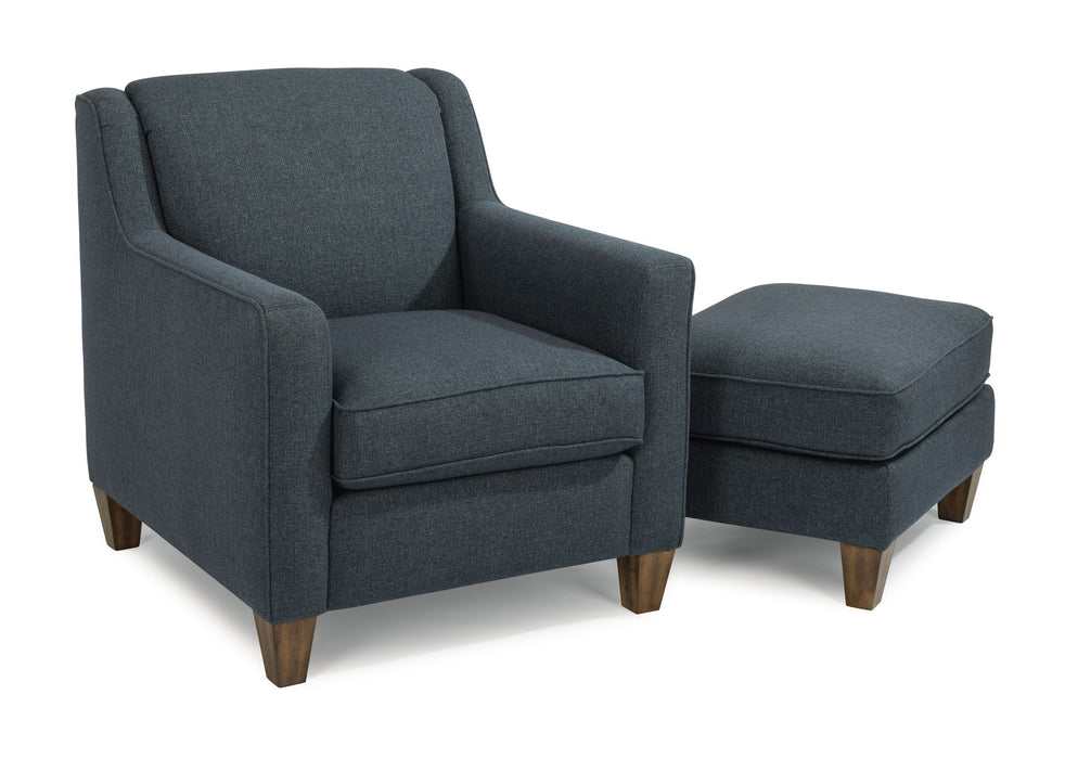 Holly - Fabric Ottoman