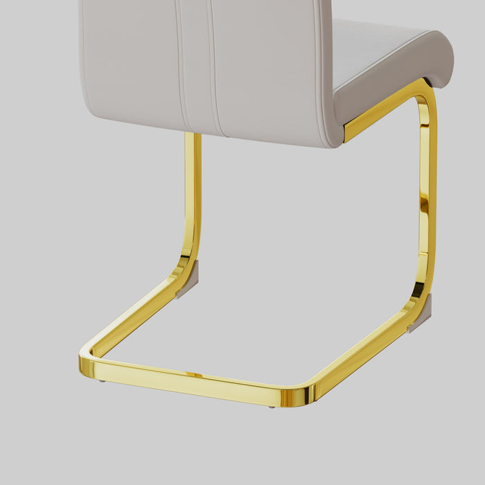 Side Dining Room Chair, Padded Seat High Back