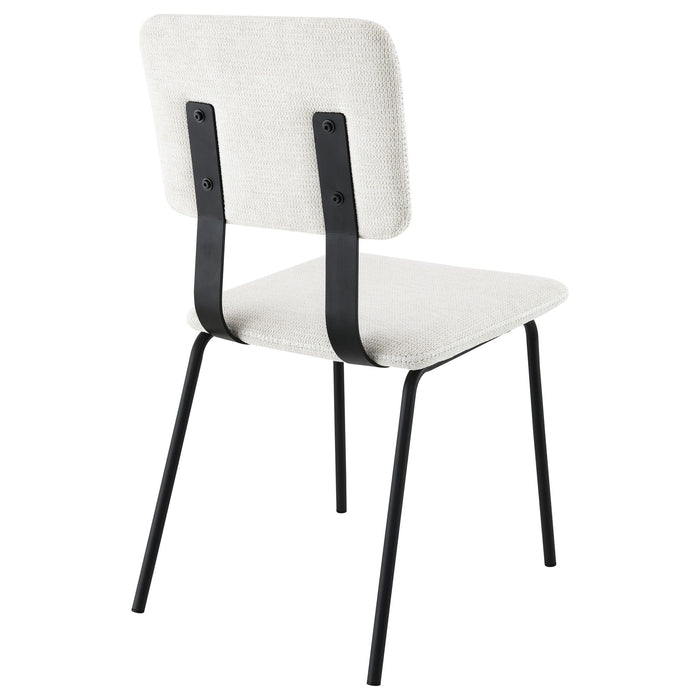 Bixby - Upholstered Dining Side Chair (Set of 2) - White