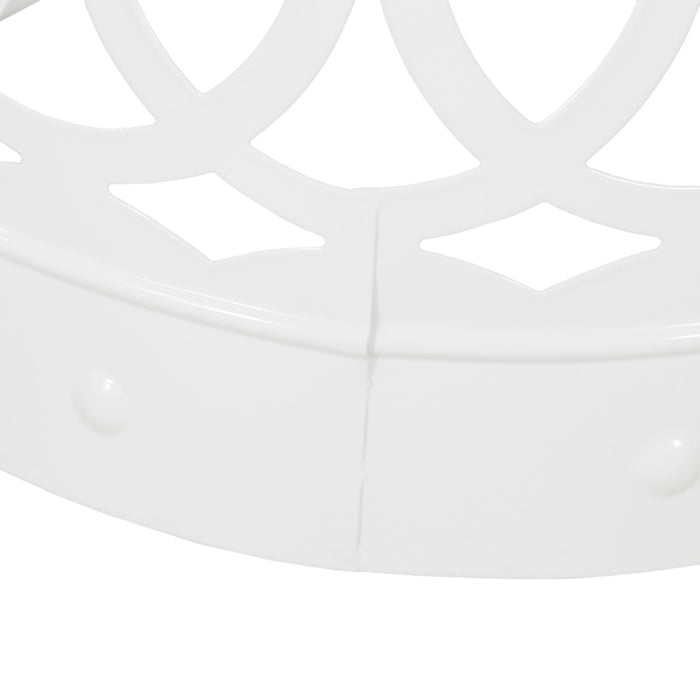 Outdoor Metal S/2 End Table