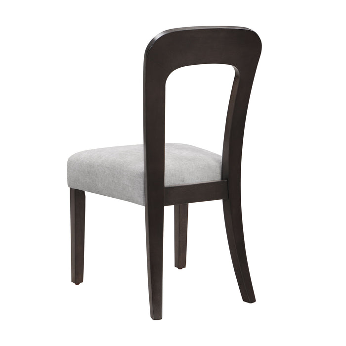 Upholstered Dining Chairs (Set of 2) - Gray