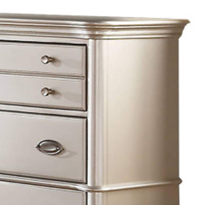 Bedroom Dresser Only, Storage Drawers Furniture - Silver / Silver / Gray