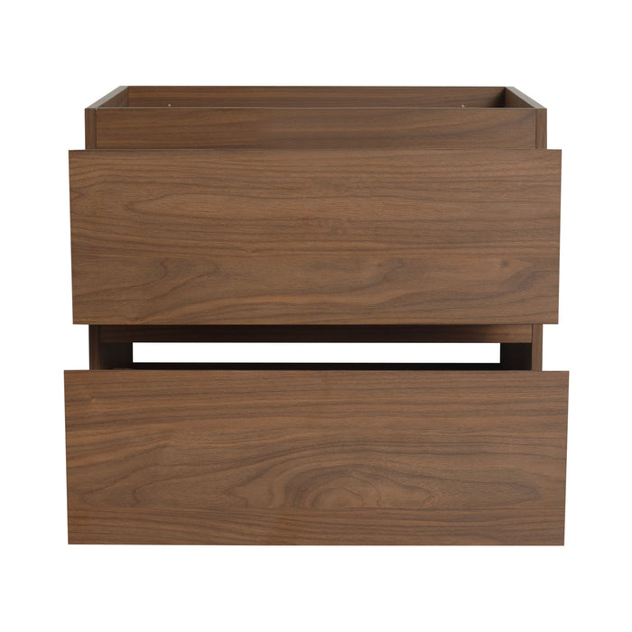 Wall Mounted Bathroom Vanity Cabinet, Soft Close Drawers (Vanity Only)