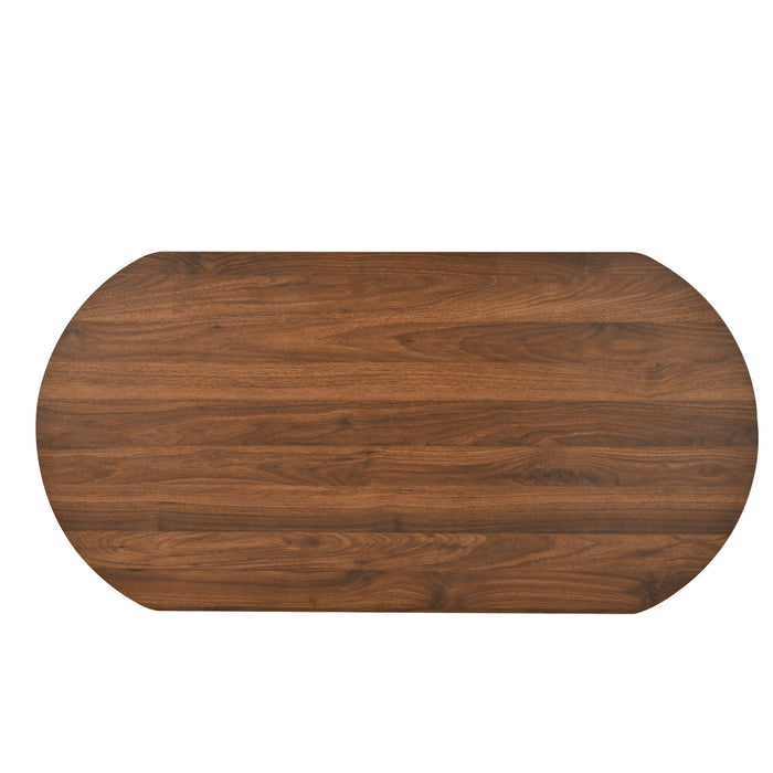 Lift Top Coffee Table With Hidden Compartment, Modern Oval Lift Tabletop For Home Living Room