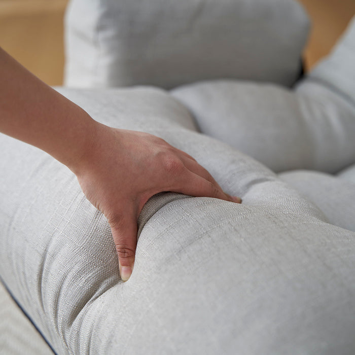 Adjustable Swivel Lounge Chair With 360 Degree Rotating Seat And Headrest Support