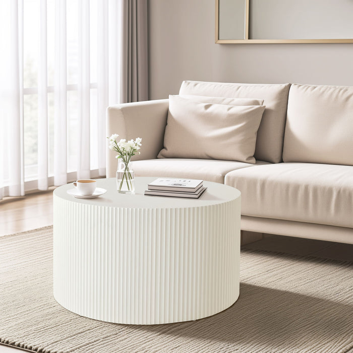 Wave Stripe Nesting Coffee Table (Set of 2)