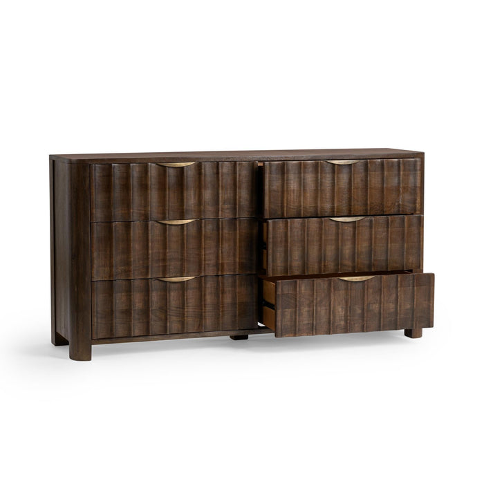 Baylee - 6 Drawer Dresser - Cocoa Brown