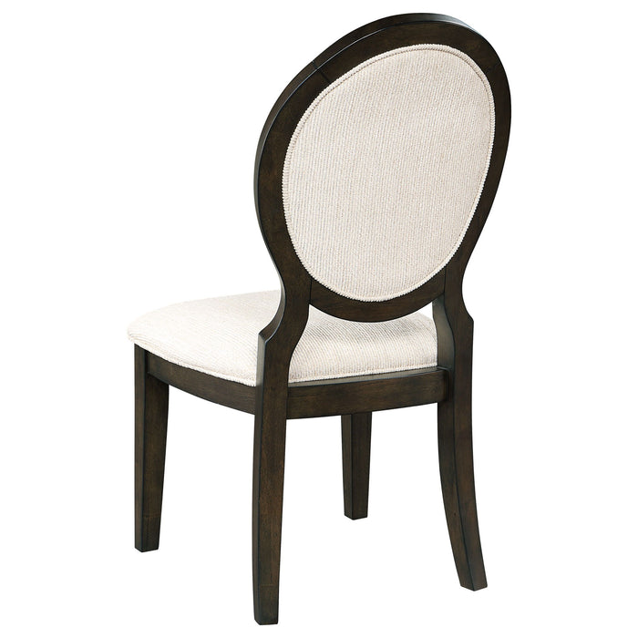 Fulton - Oval Back Dining Side Chair (Set of 2) - Espresso