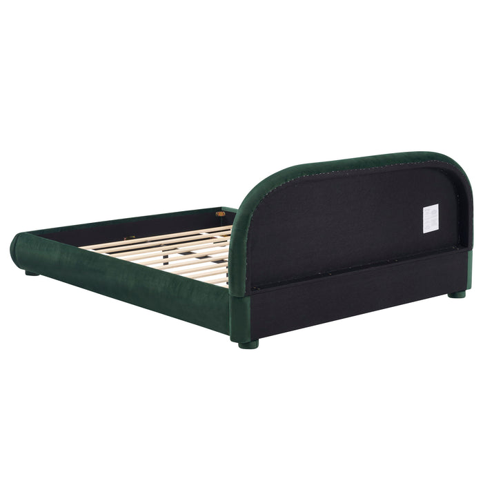 Simple Modern Bedroom Double Upholstered Bed
