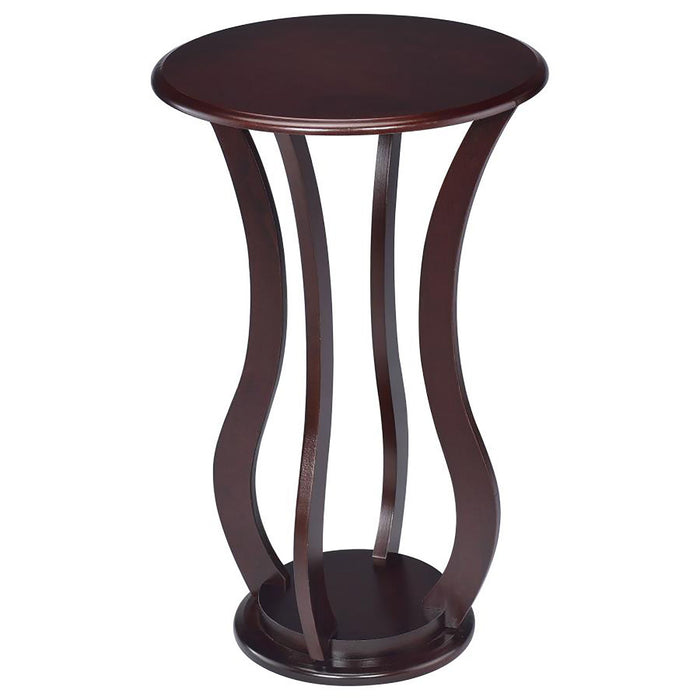 Round Accent Table - Cherry
