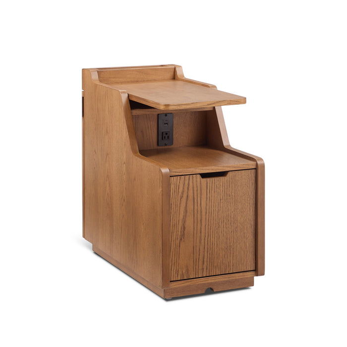 Sidekick - Smart Side Table - Light Brown