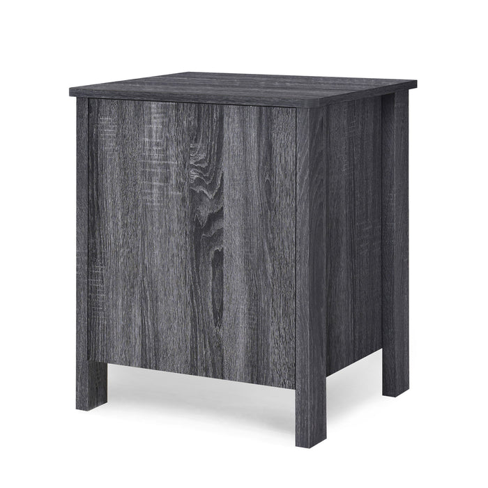 Titeca - Contemporary Wood 2 Drawer Nightstand