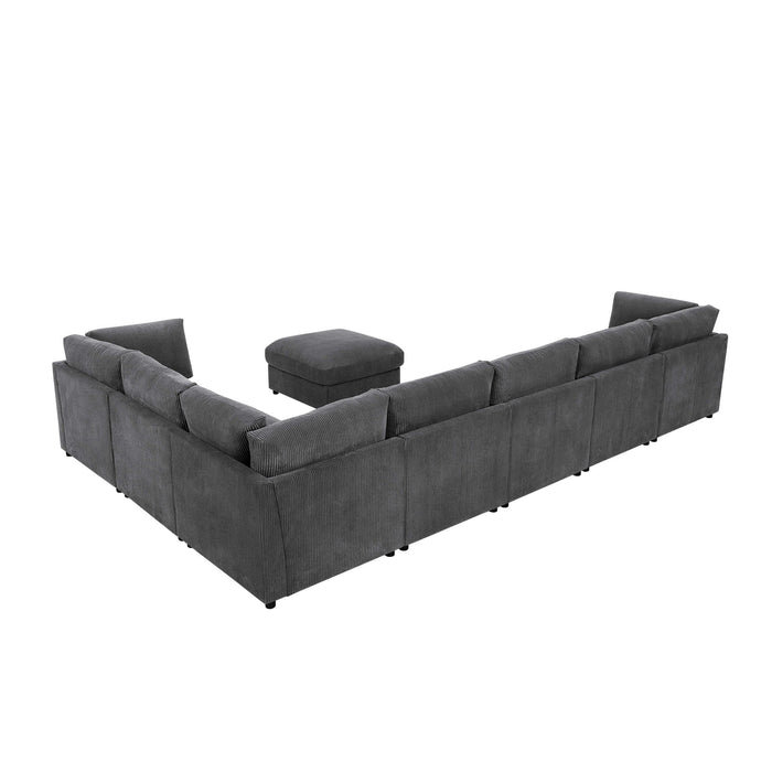Modern Reversible Modular Sectional