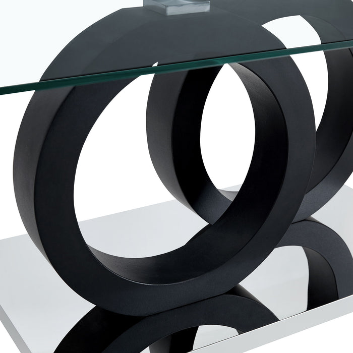 Minimalist Coffee Table - Black