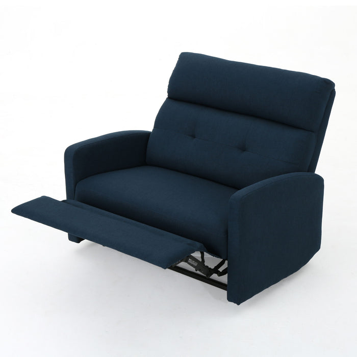 Alma - Contemporary Upholstered Loveseat Recliner