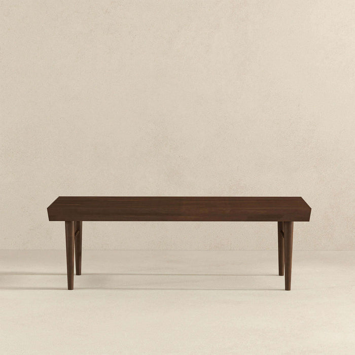 Mia - Bench - Dark Brown