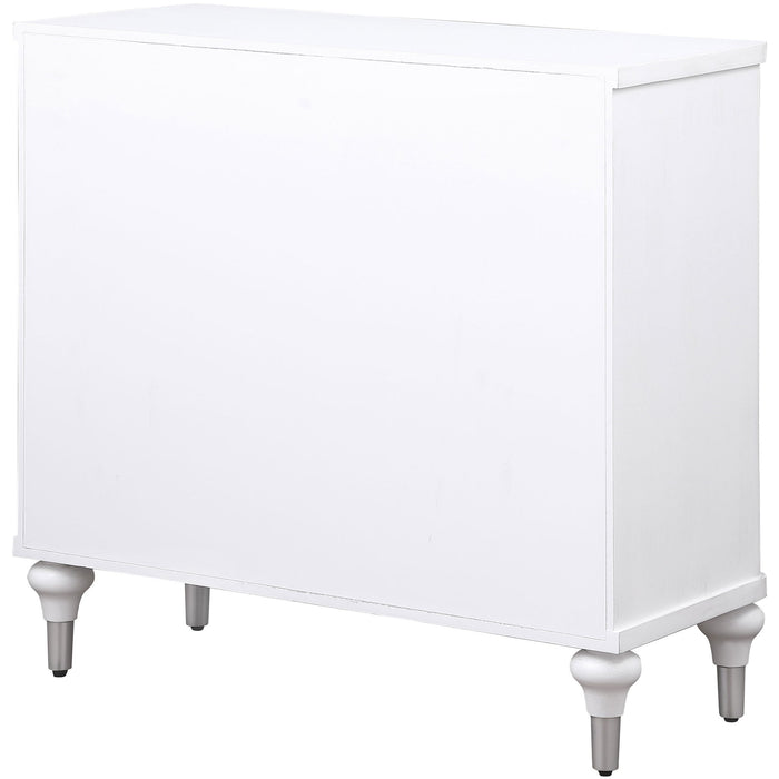 Angus - 2 Door Mandala Accent Cabinet - White
