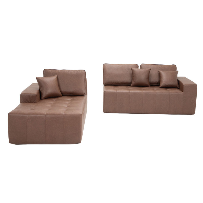 L - Shaped Corner Chaise Sofa Bed