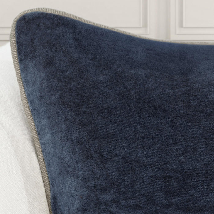 Heirloom Velvet - SLD Pillow - Navy