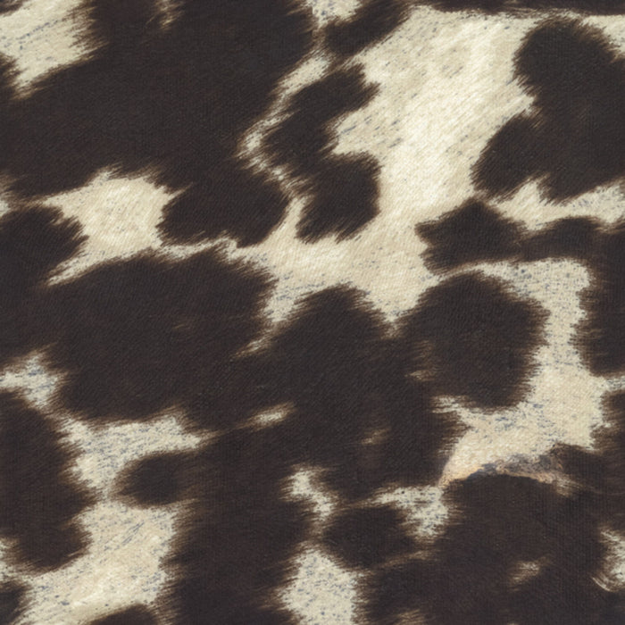 Franky - Accent Chair - Brown Cow Print