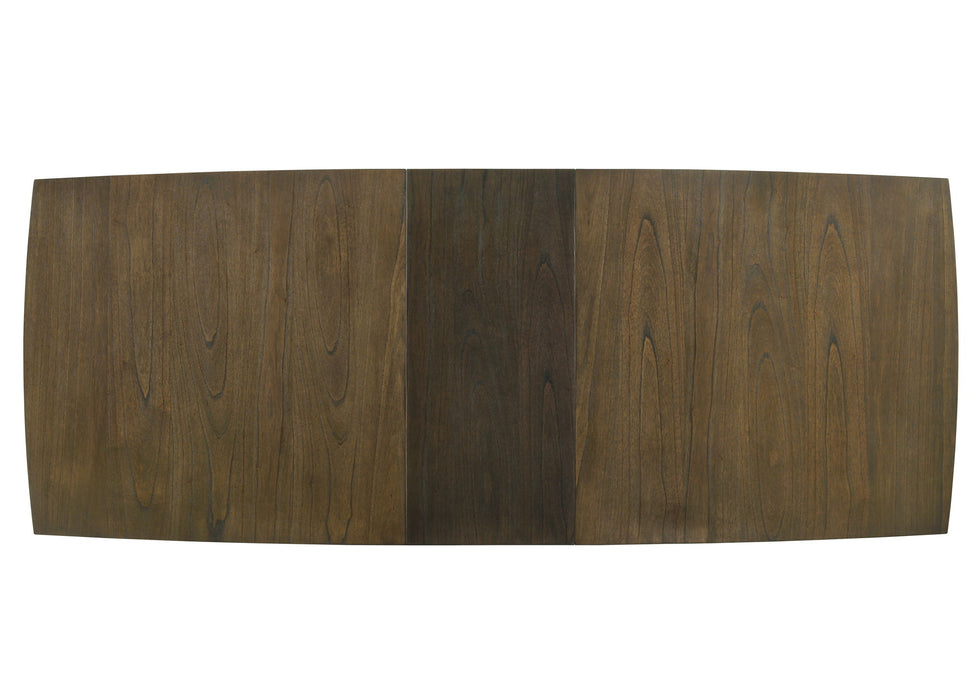 Bistro - Dining Table With Off Fabric Dining Chairs