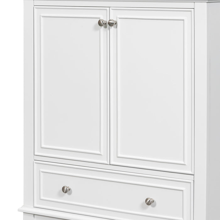 Modern Bathroom Vanity Base Only With Doors And Drawer