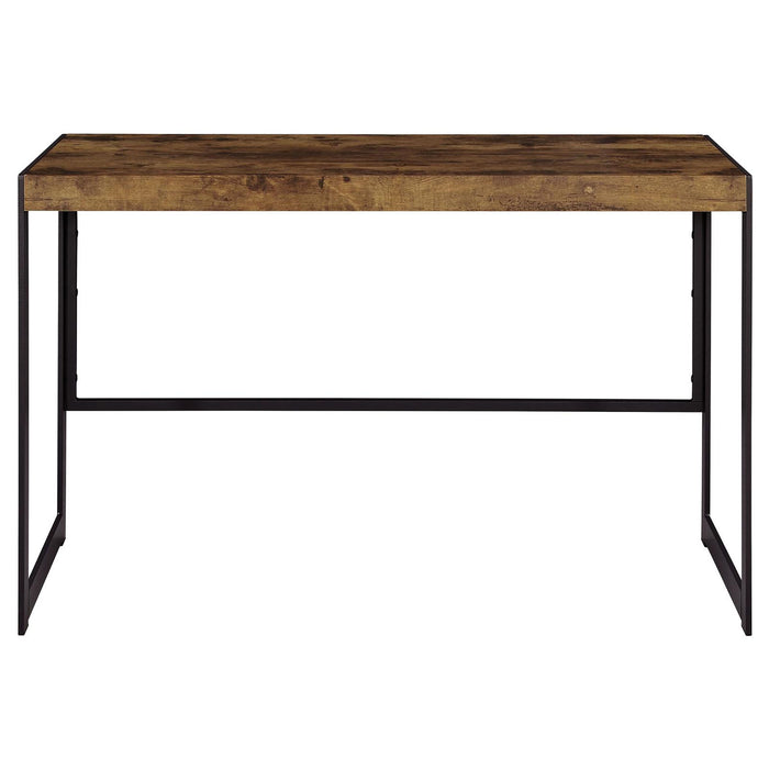 Writing Desk Design, Compact Size For Small Spaces - Brown